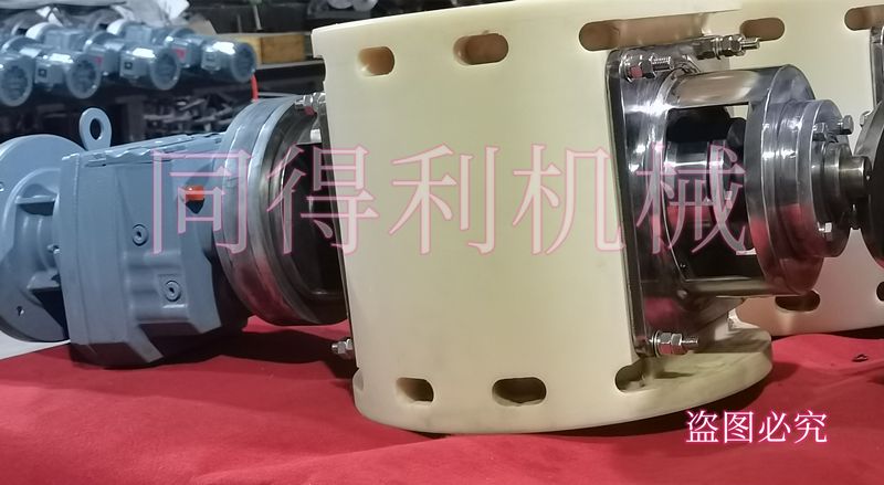 整体尼龙一体机卸料阀